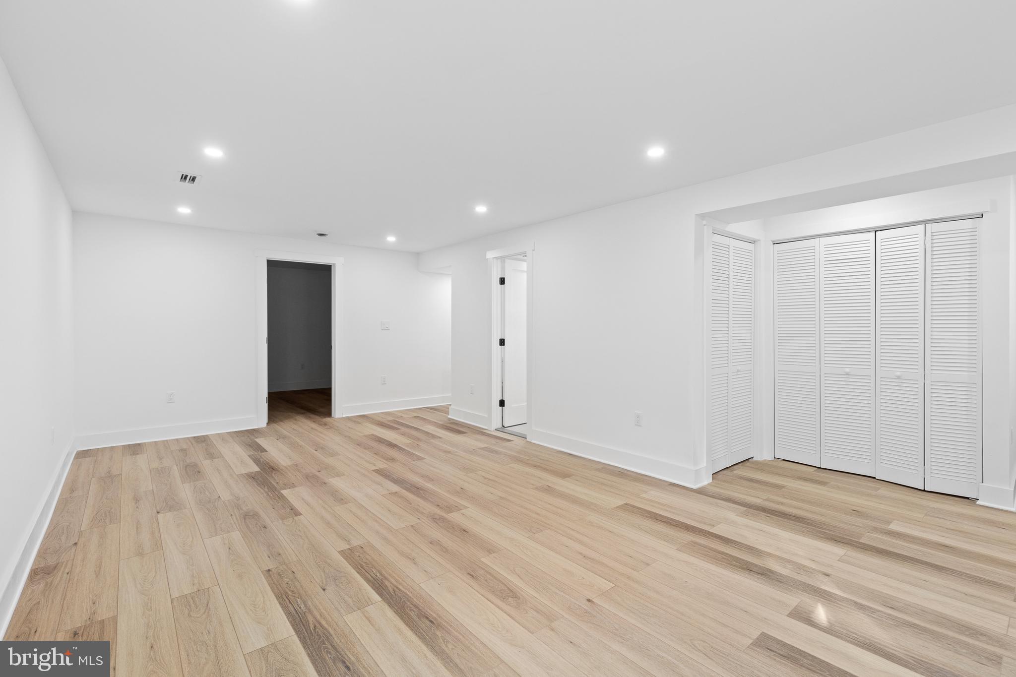 1355 Longfellow Street Northwest Washington, DC 20011 - Photo 30 of 37 a view of an empty room with wooden floor