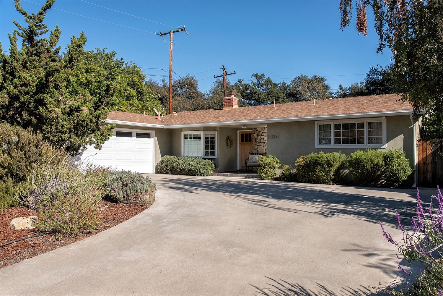 1310 Daly Road Ojai, CA 93023 - Photo 2 of 18 a view of a house with a yard