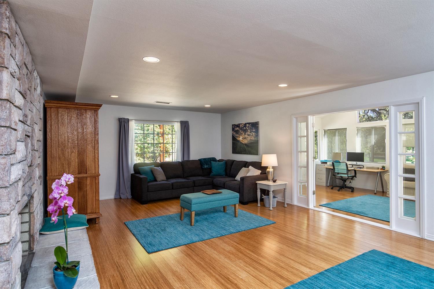 1310 Daly Road Ojai, CA 93023 - Photo 3 of 18 a living room with furniture and wooden floor