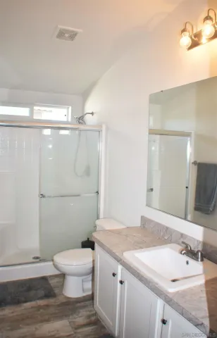 a utility room with a washer and dryer