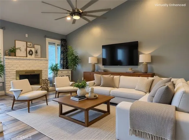 a workspace with furniture