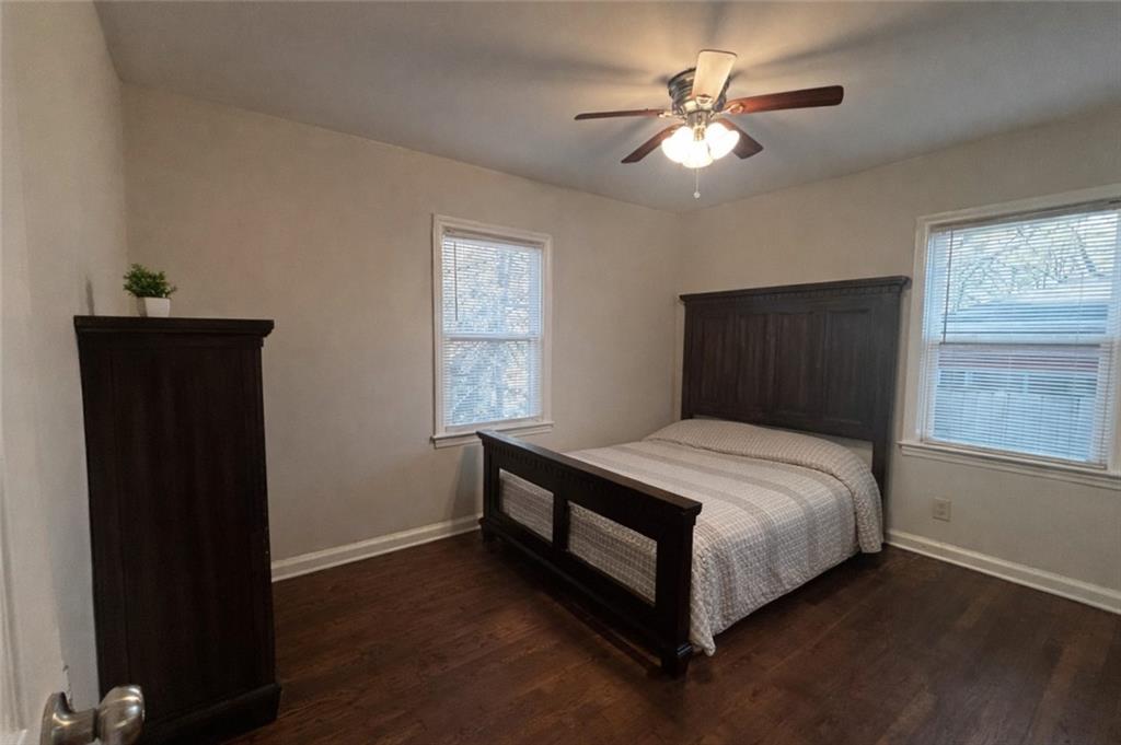 269 Florida Avenue Southwest Atlanta, GA 30310 - Photo 9 of 11 a bedroom with a bed and a window