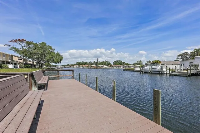 a view of a lake from a balcony