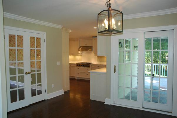 120 Rosebrook Road New Canaan, CT 06840 - Photo 8 of 8 Family room w/french doors to deck