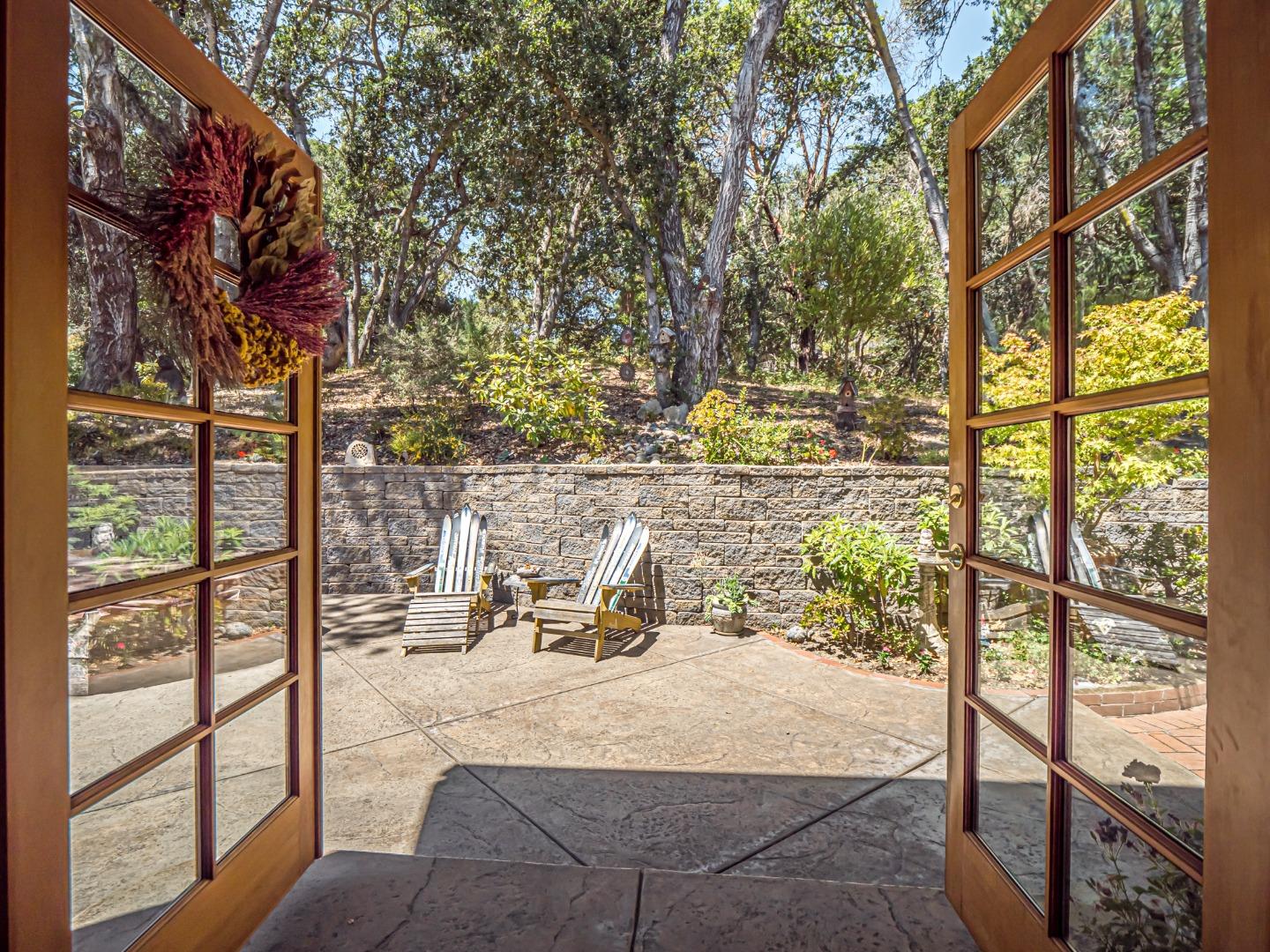 394 Hames Road Corralitos, CA 95076 - Photo 13 of 39 a view of outdoor space with seating area