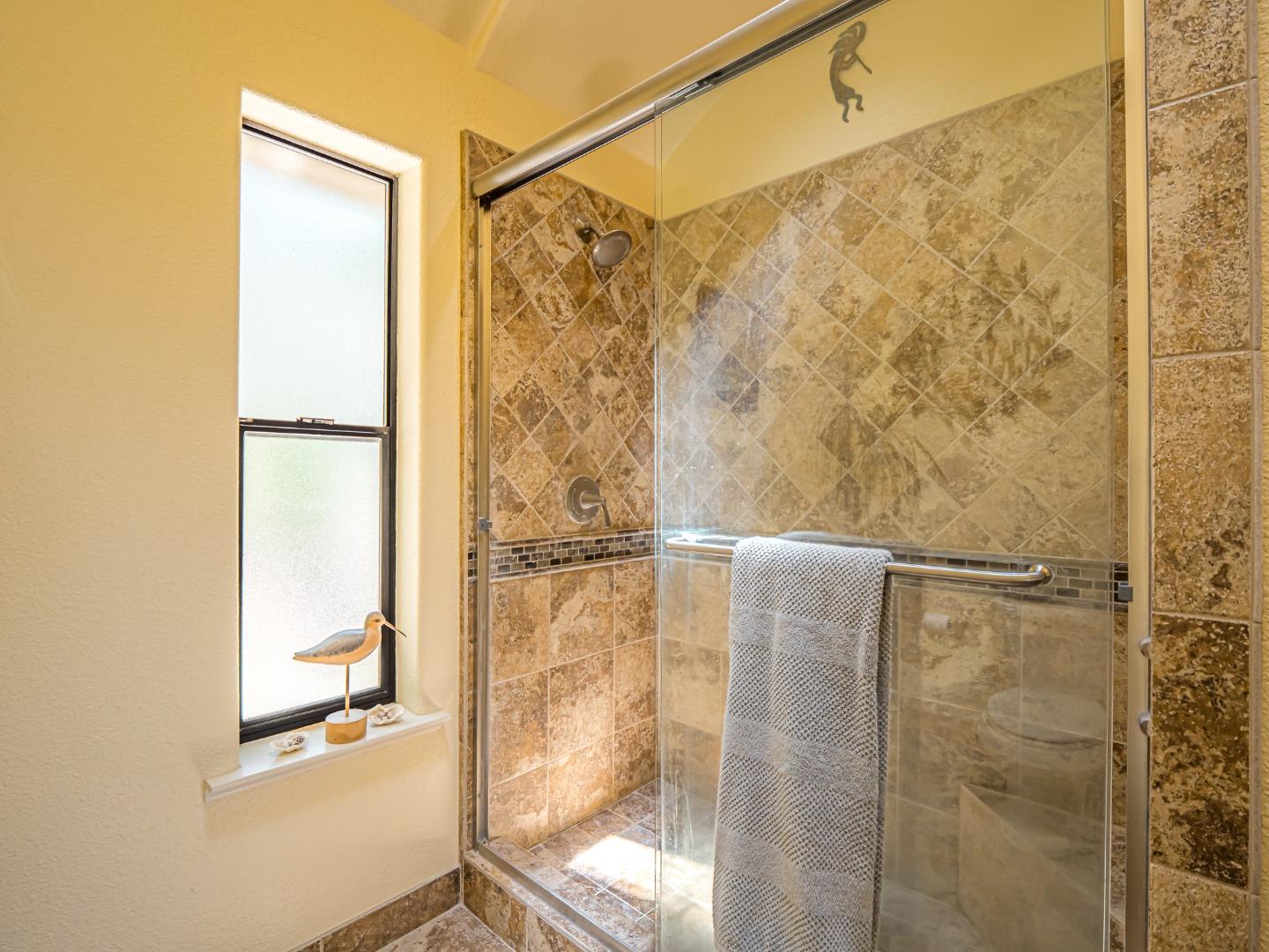 394 Hames Road Corralitos, CA 95076 - Photo 19 of 39 a bathroom with a shower