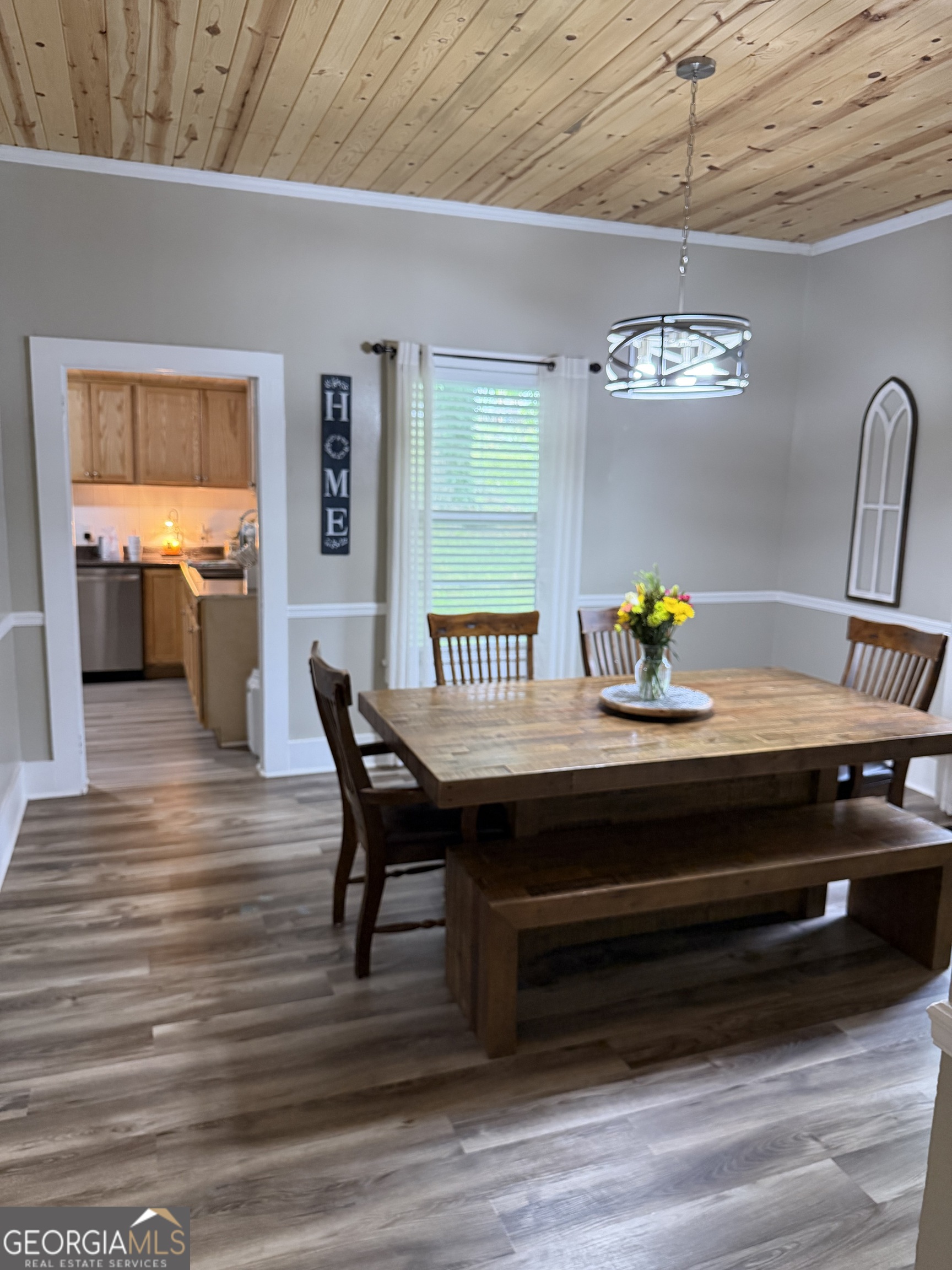 416 Bailey Street Valley, AL 36854 - Photo 16 of 24 a view of dining room and wooden floor