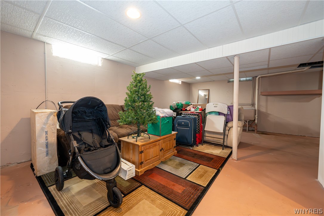 825 Brighton Road Tonawanda, NY 14150 - Photo 33 of 50 Partly finished basement with full bath