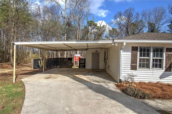 a front view of a house with a porch