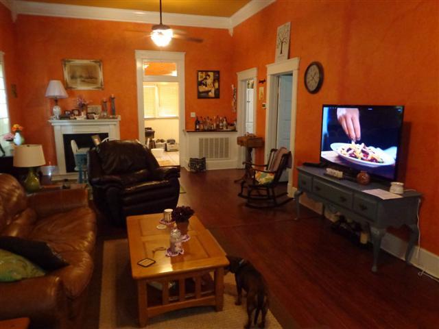 109 Riverside Drive Columbia, TN 38401 - Photo 5 of 20 The huge living and dining areas have gorgeous hardwoods, tall ceilings, and a fireplace.