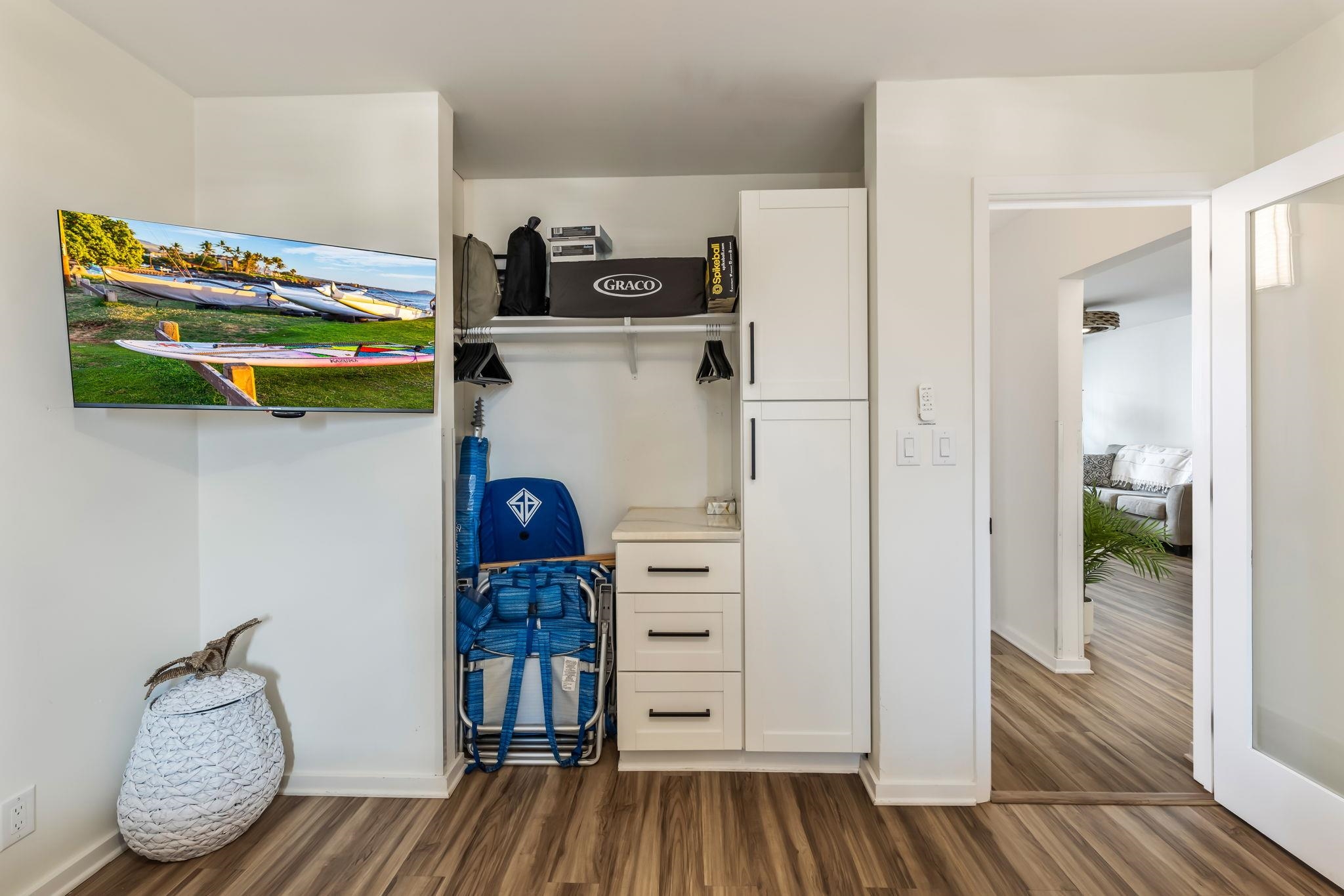 760 South Kihei Road, Unit 208 Kihei, HI 96753 - Photo 13 of 30 a view of hallway with wooden floor