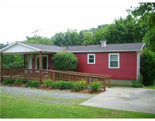 639 Freeport Road Freeport, PA 16229 - Photo 13 of 18 Exterior Back. Driveway in back to ramp & deck