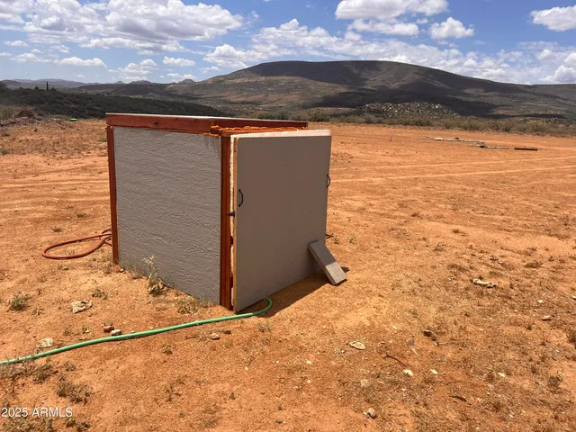 a view of a sky from a terrace