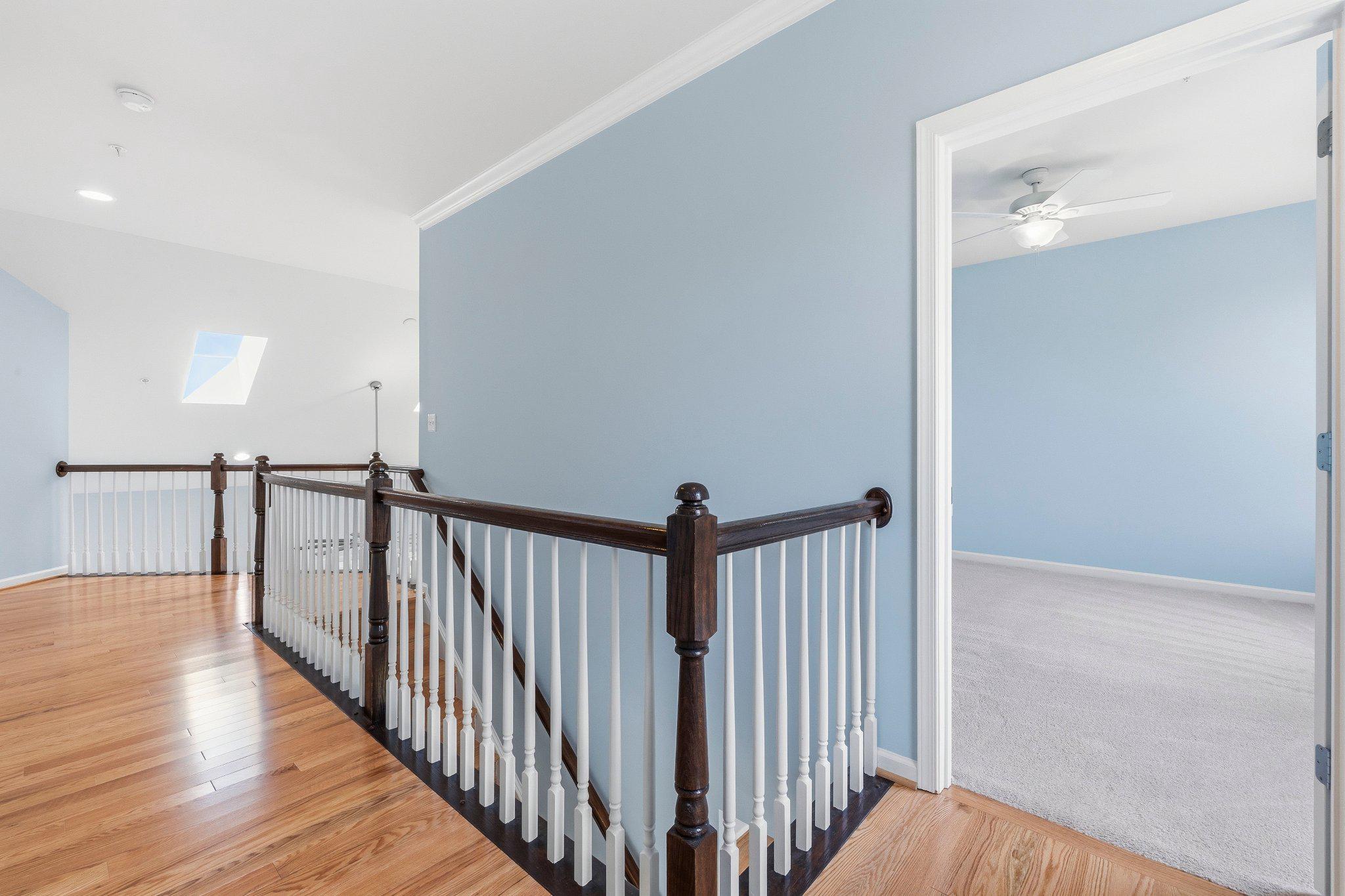 1105 Verbena Court Silver Spring, MD 20906 - Photo 33 of 78 Upstairs Hallway Connecting Bedrooms 2, 3, and 4.