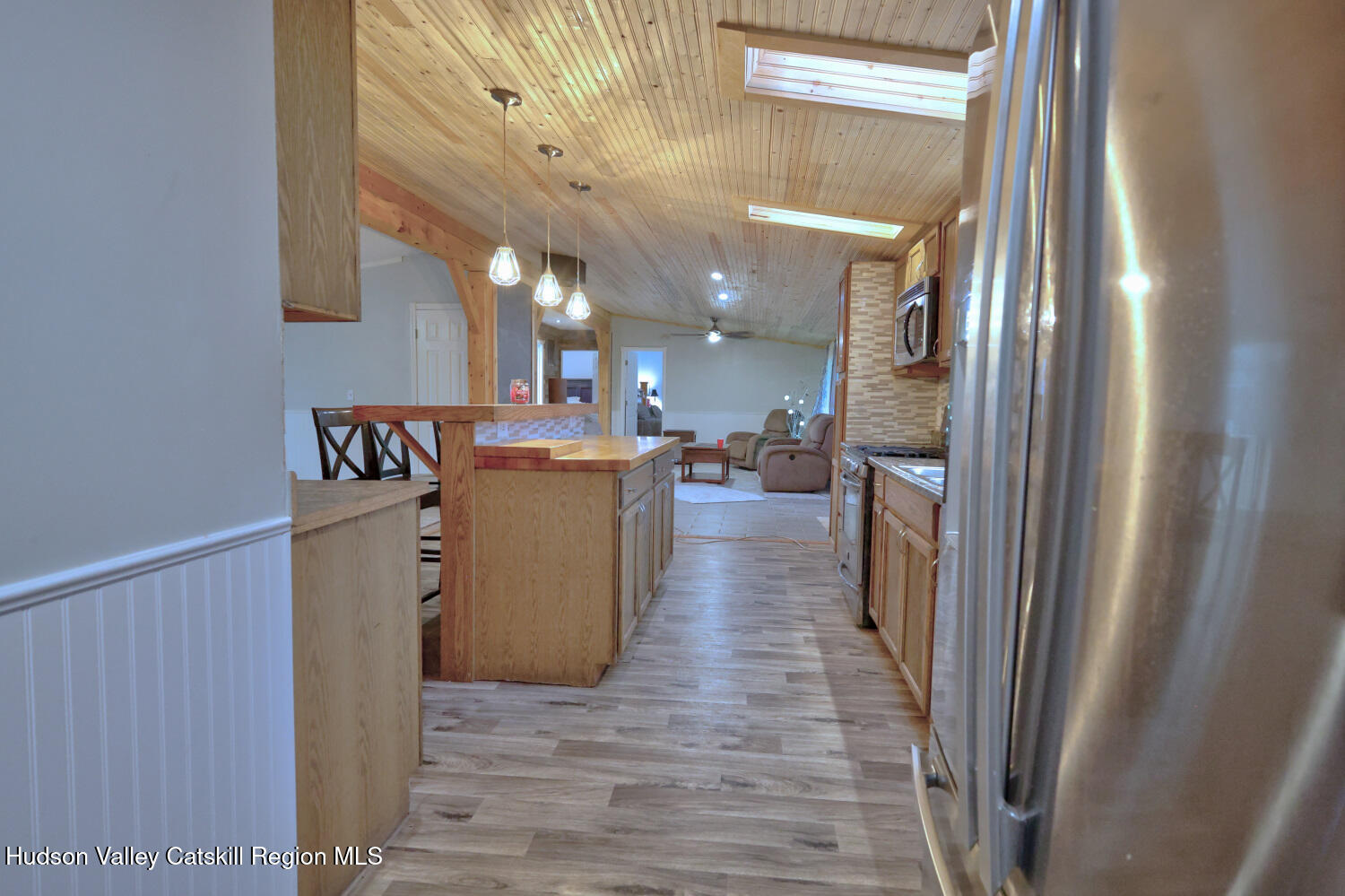 141 Jones Road Round Top, NY 12473 - Photo 18 of 70 a view of a kitchen from the hallway