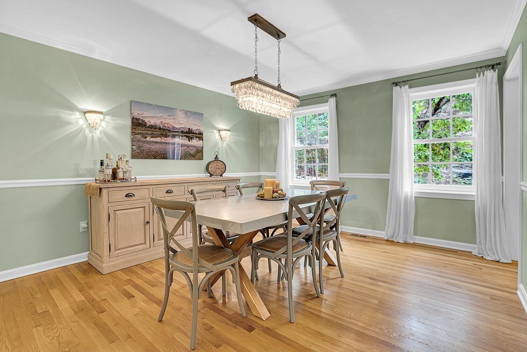 41 South Street Upton, MA 01568 - Photo 17 of 41 a view of a dining room with furniture window and wooden floor