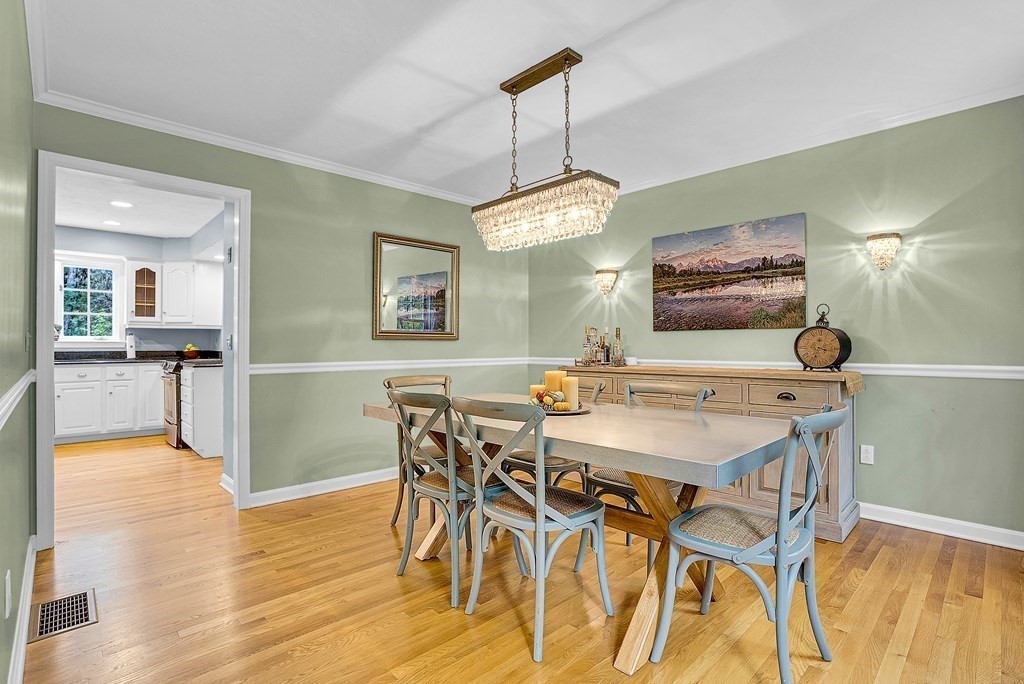 41 South Street Upton, MA 01568 - Photo 18 of 41 a view of a dining room with furniture and wooden floor