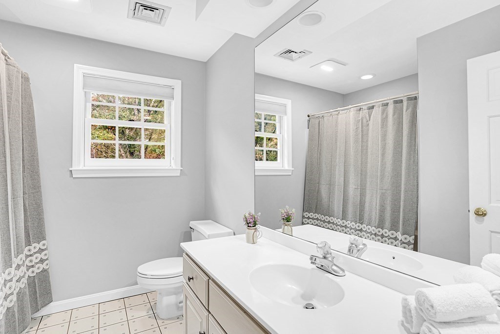 41 South Street Upton, MA 01568 - Photo 30 of 41 a bathroom with a sink a toilet and shower