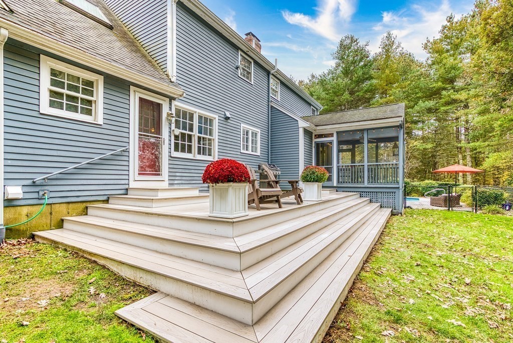41 South Street Upton, MA 01568 - Photo 37 of 41 a view of a house with backyard and sitting area