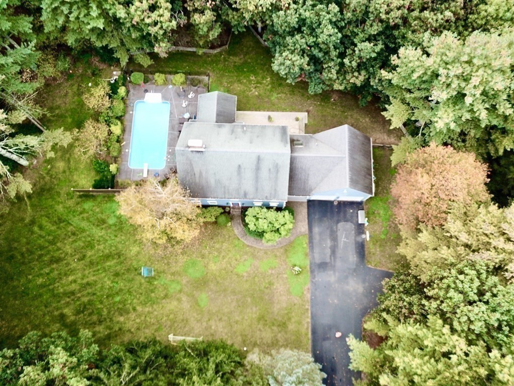 41 South Street Upton, MA 01568 - Photo 40 of 41 an aerial view of a house with yard swimming pool and outdoor seating