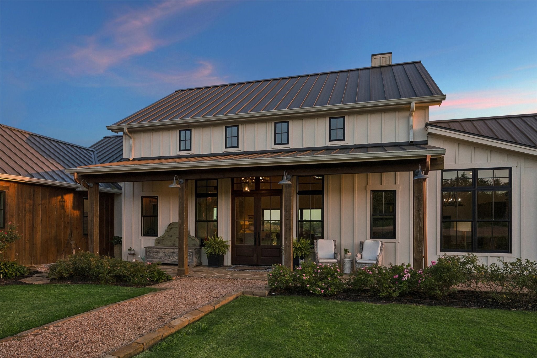 1600 South Weyand Road Round Top, TX 78954 - Photo 49 of 50 Front entry and porch