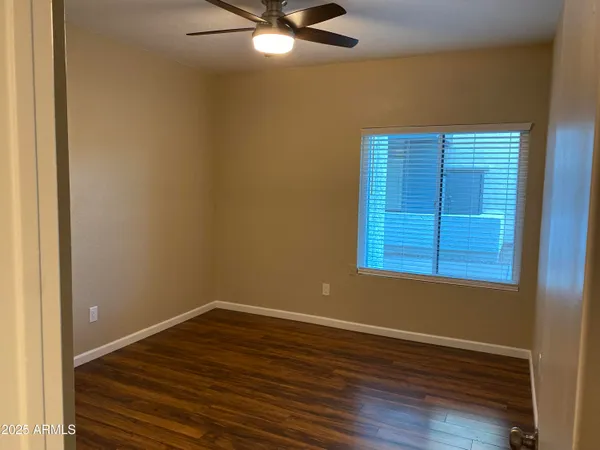 a view of wooden door
