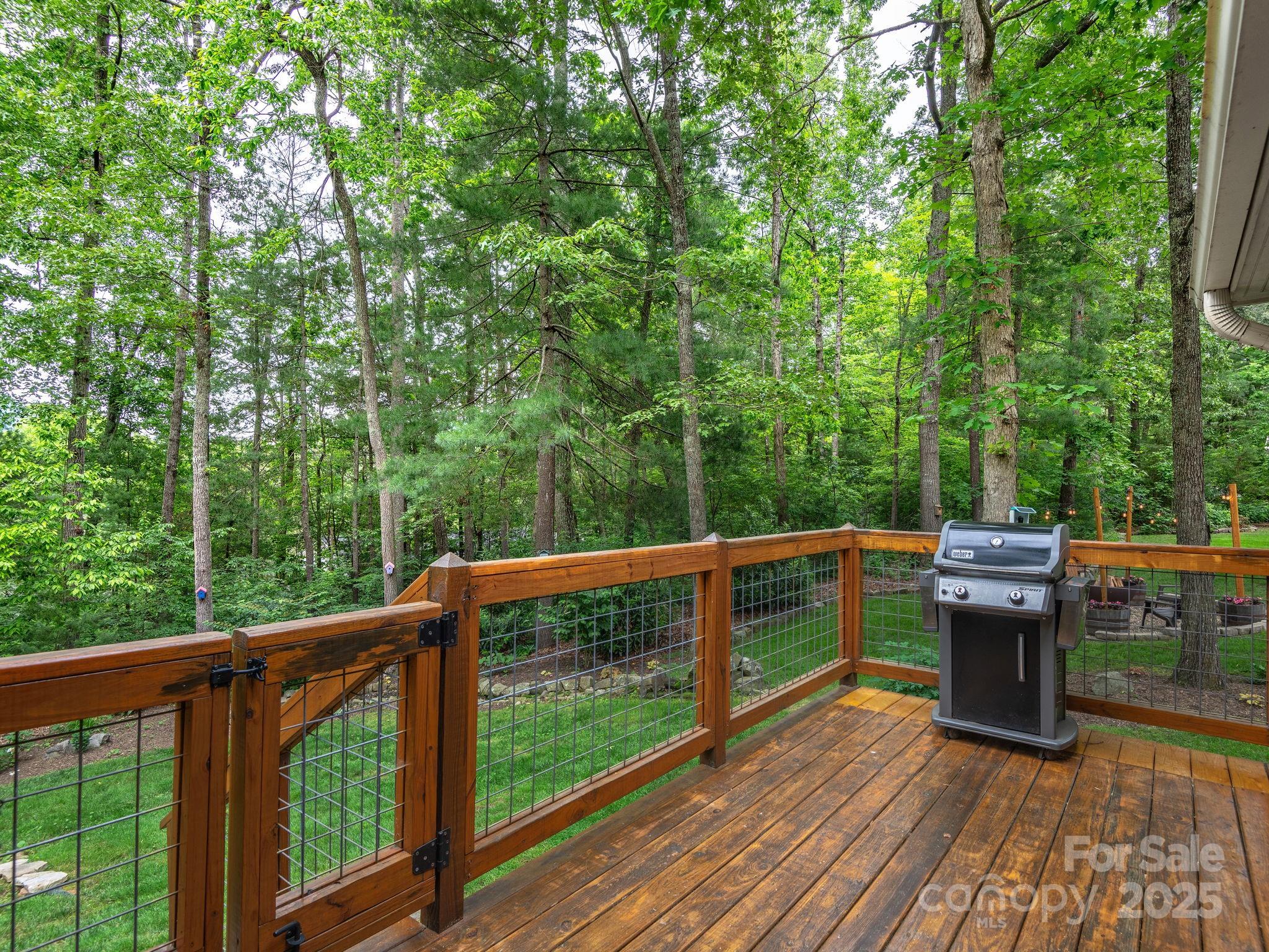 15 Avondale Road Asheville, NC 28803 - Photo 19 of 48 a balcony with wooden floor and outdoor space