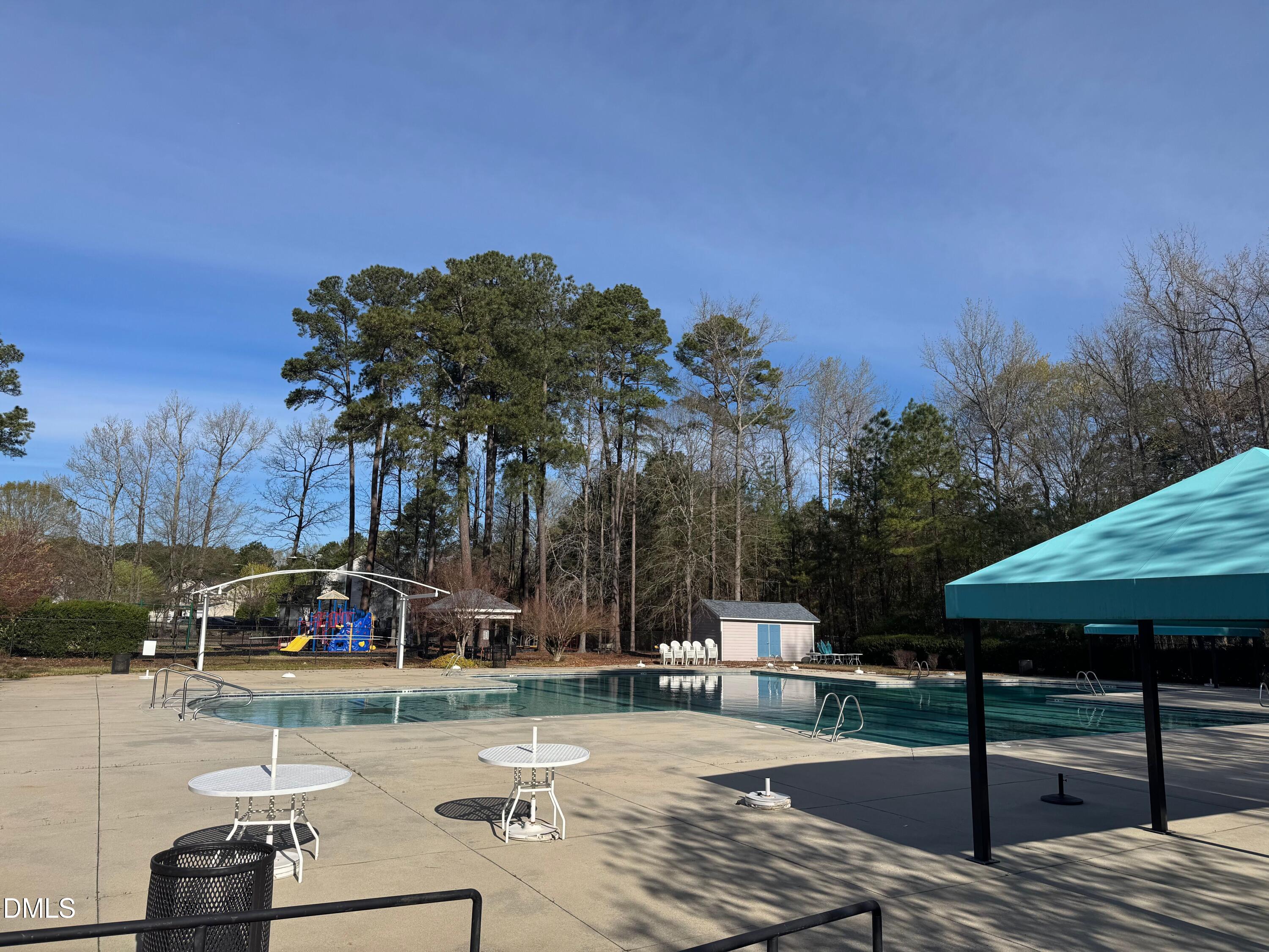 5717 Keowee Way Raleigh, NC 27616 - Photo 36 of 41 a view of a lake with sitting area