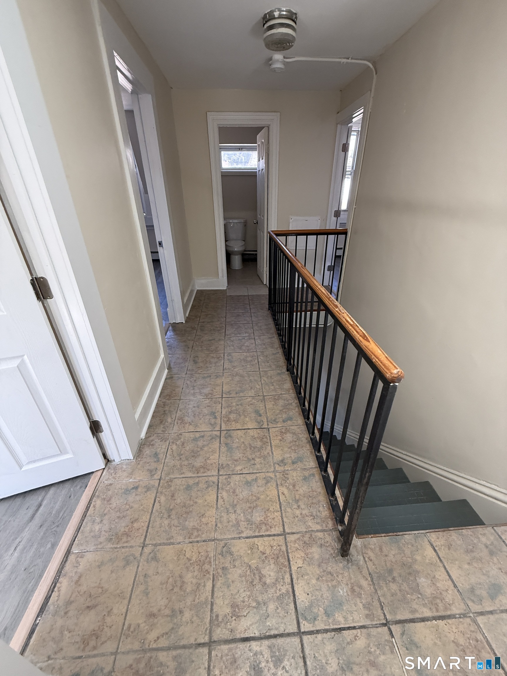 35 Cliff Street Norwich, CT 06360 - Photo 9 of 21 a view of a hallway view with staircase