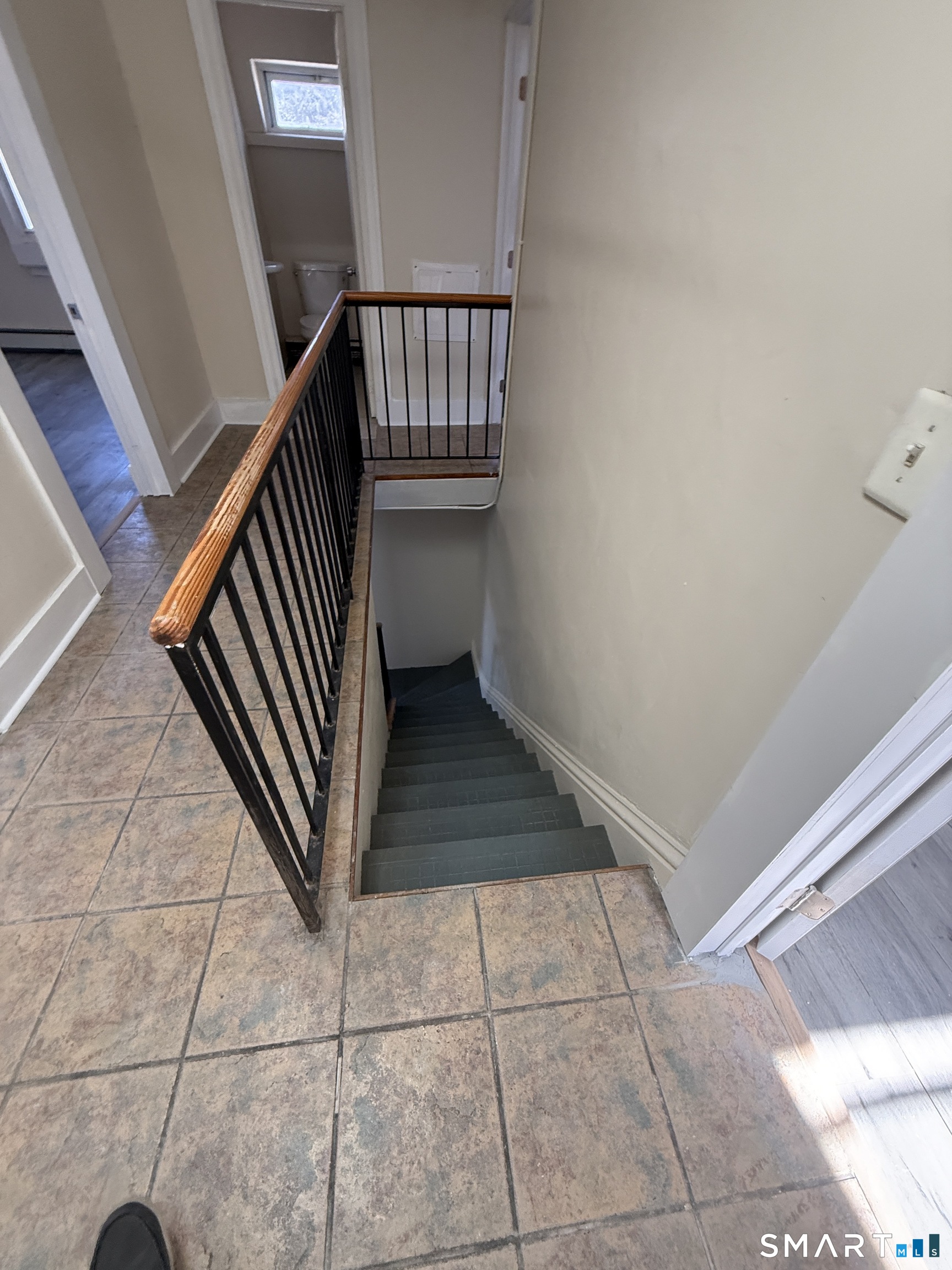 35 Cliff Street Norwich, CT 06360 - Photo 10 of 21 a view of a hallway view with staircase