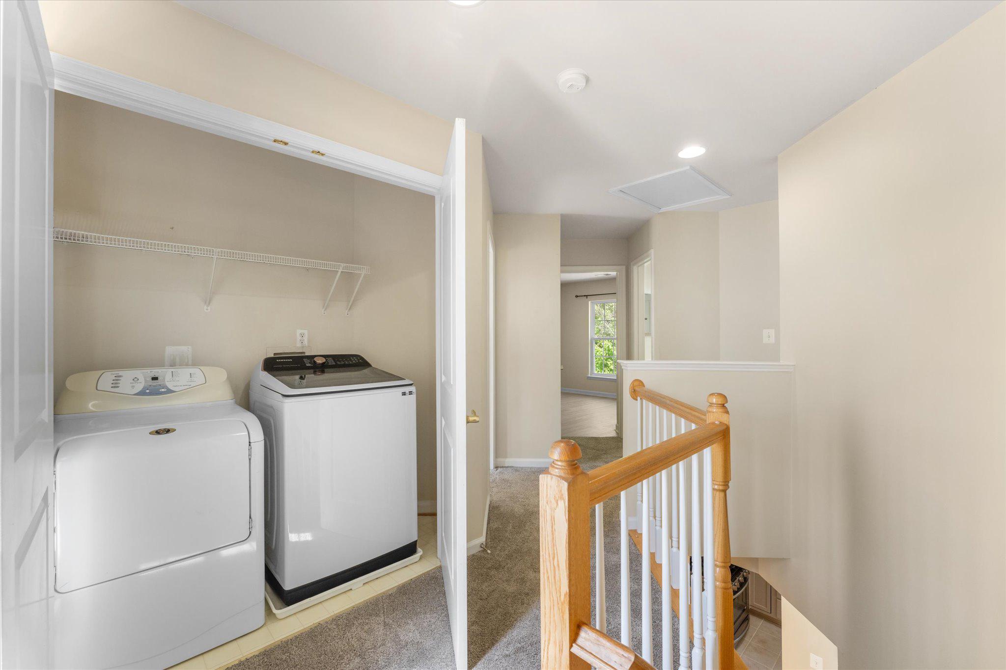 3068 Pony Ridge Turn Dumfries, VA 22026 - Photo 22 of 53 Upper level laundry
