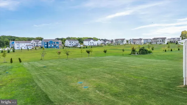 a view of an outdoor space and a yard