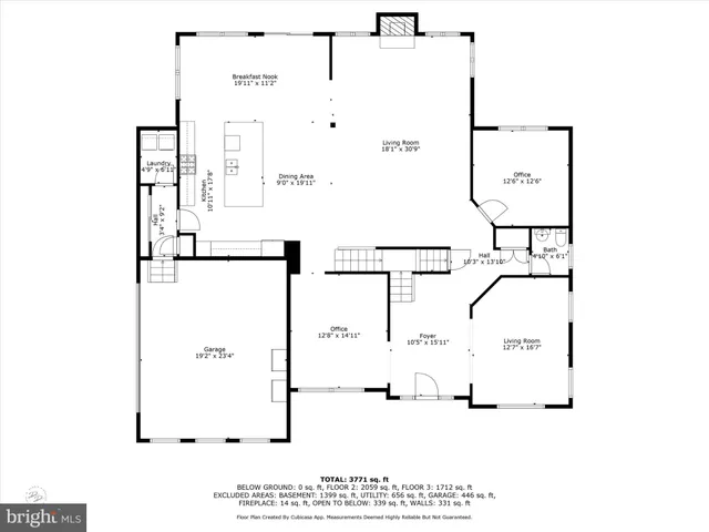 a picture of floor plan