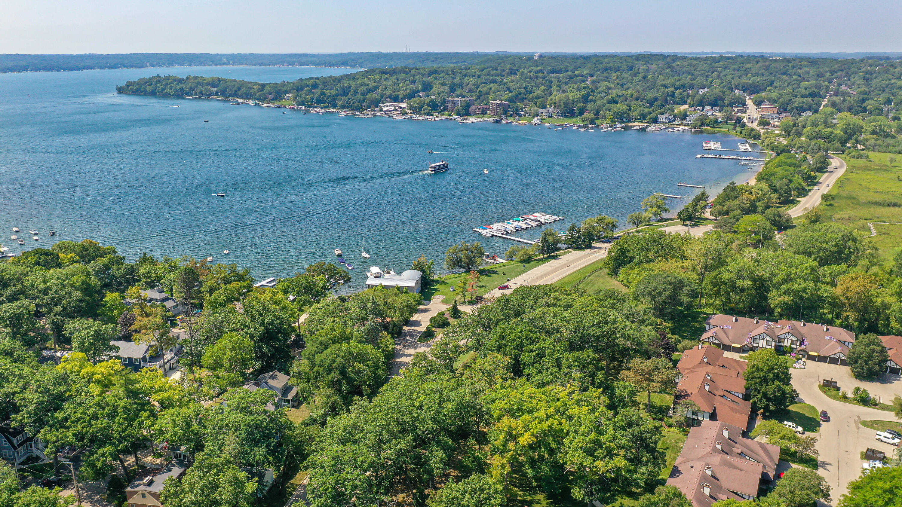 91 Potawatomi Road, Unit J4 Williams Bay, WI 53191 - Photo 31 of 33 Areial View