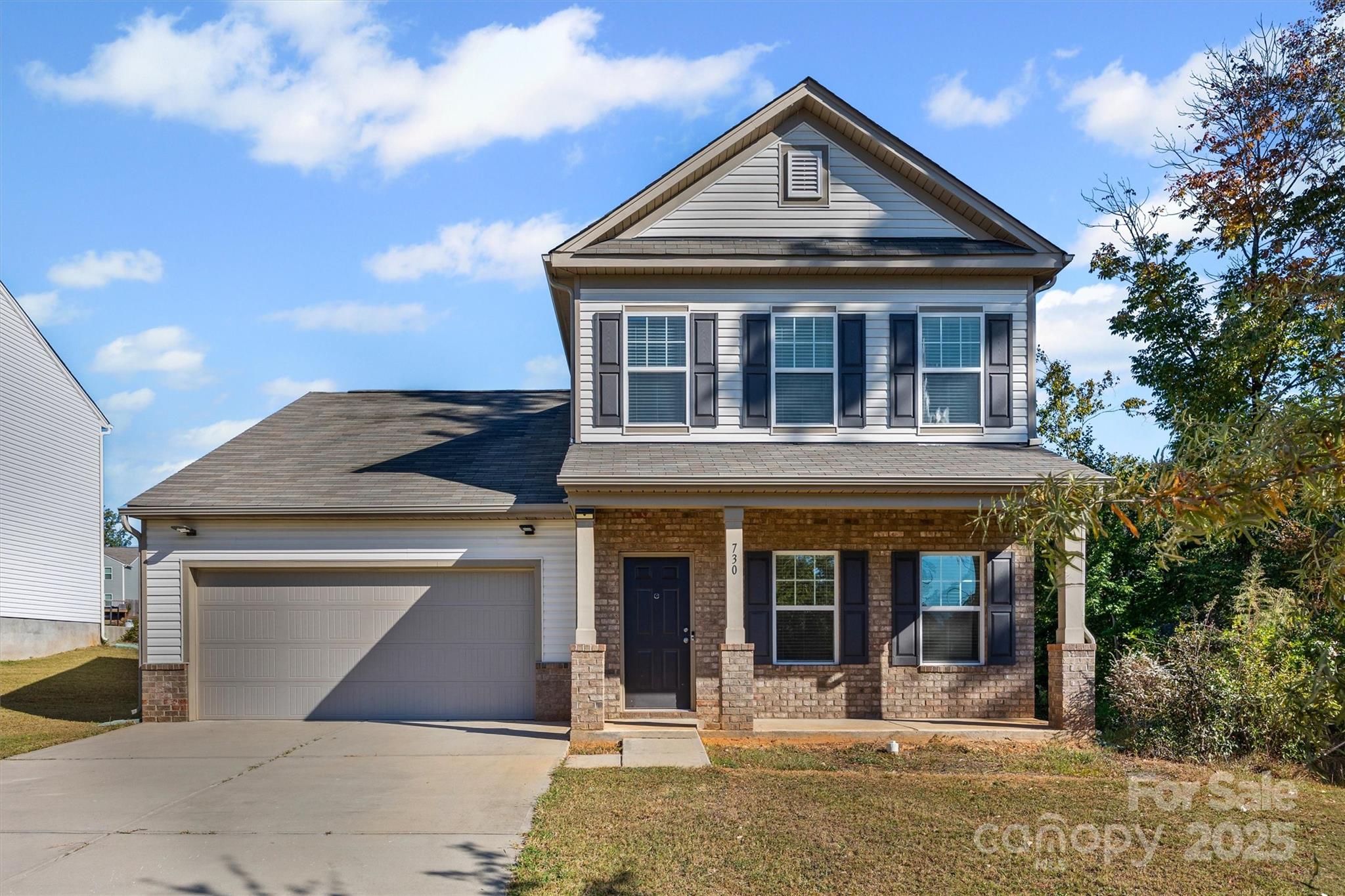 730 Gants Road York, SC 29745 - Photo 1 of 37 a front view of a house with garden