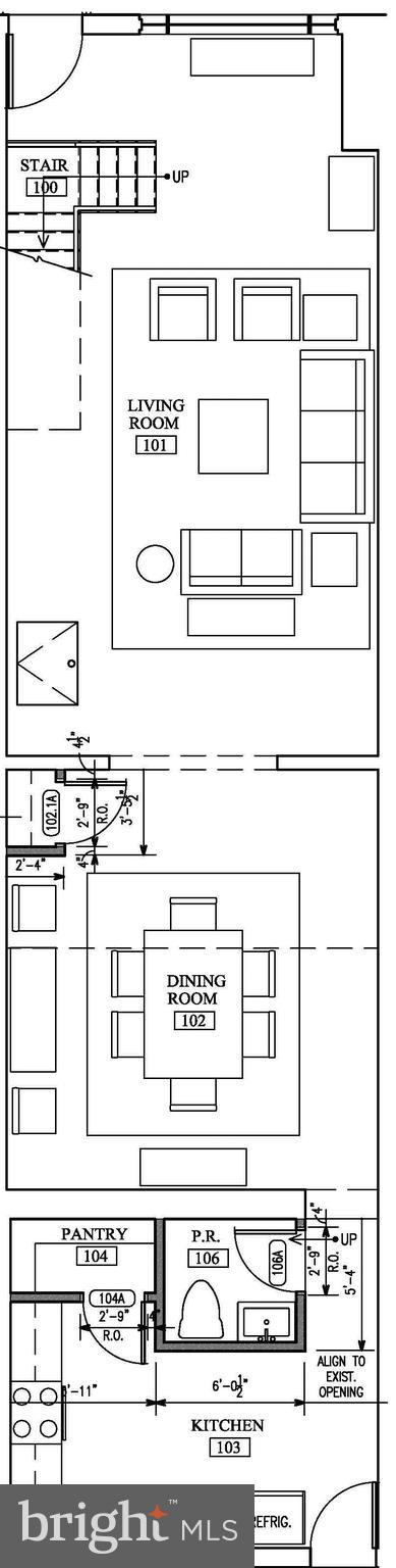 1714 Rittenhouse Square Philadelphia, PA 19103 - Photo 19 of 21 a black and white photo of a mirror