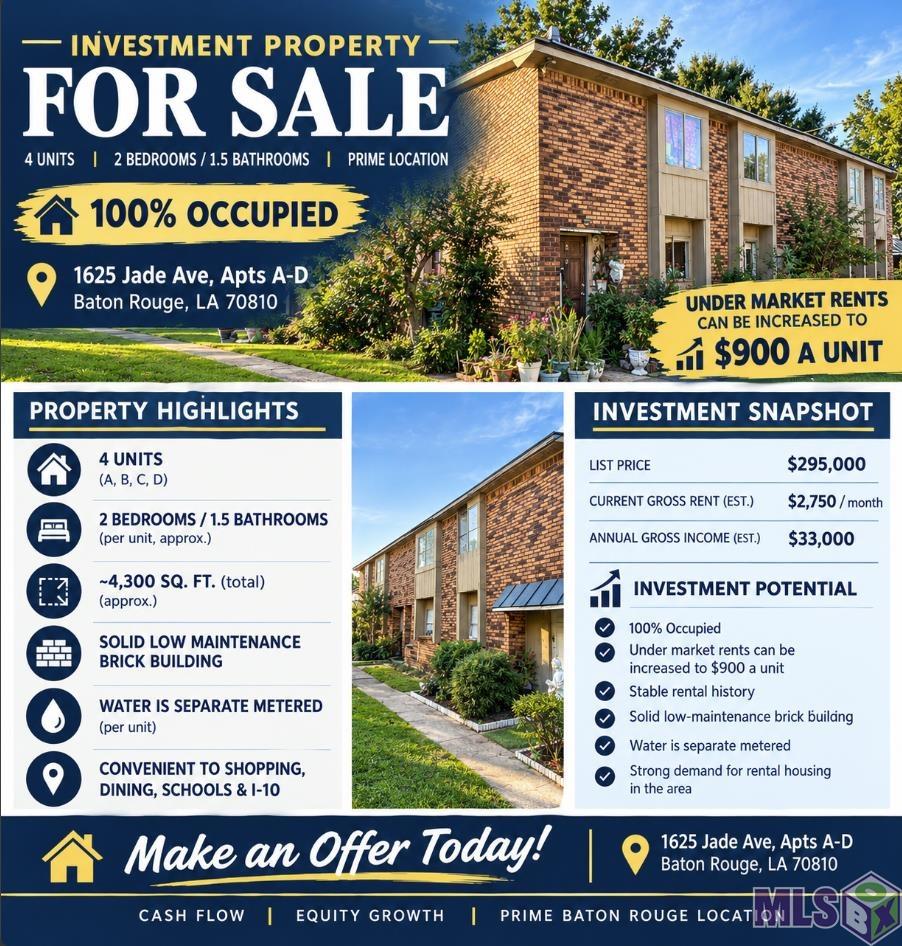 1625 Jade Avenue Baton Rouge, LA 70810 - Photo 1 of 4 Gallery Image 1