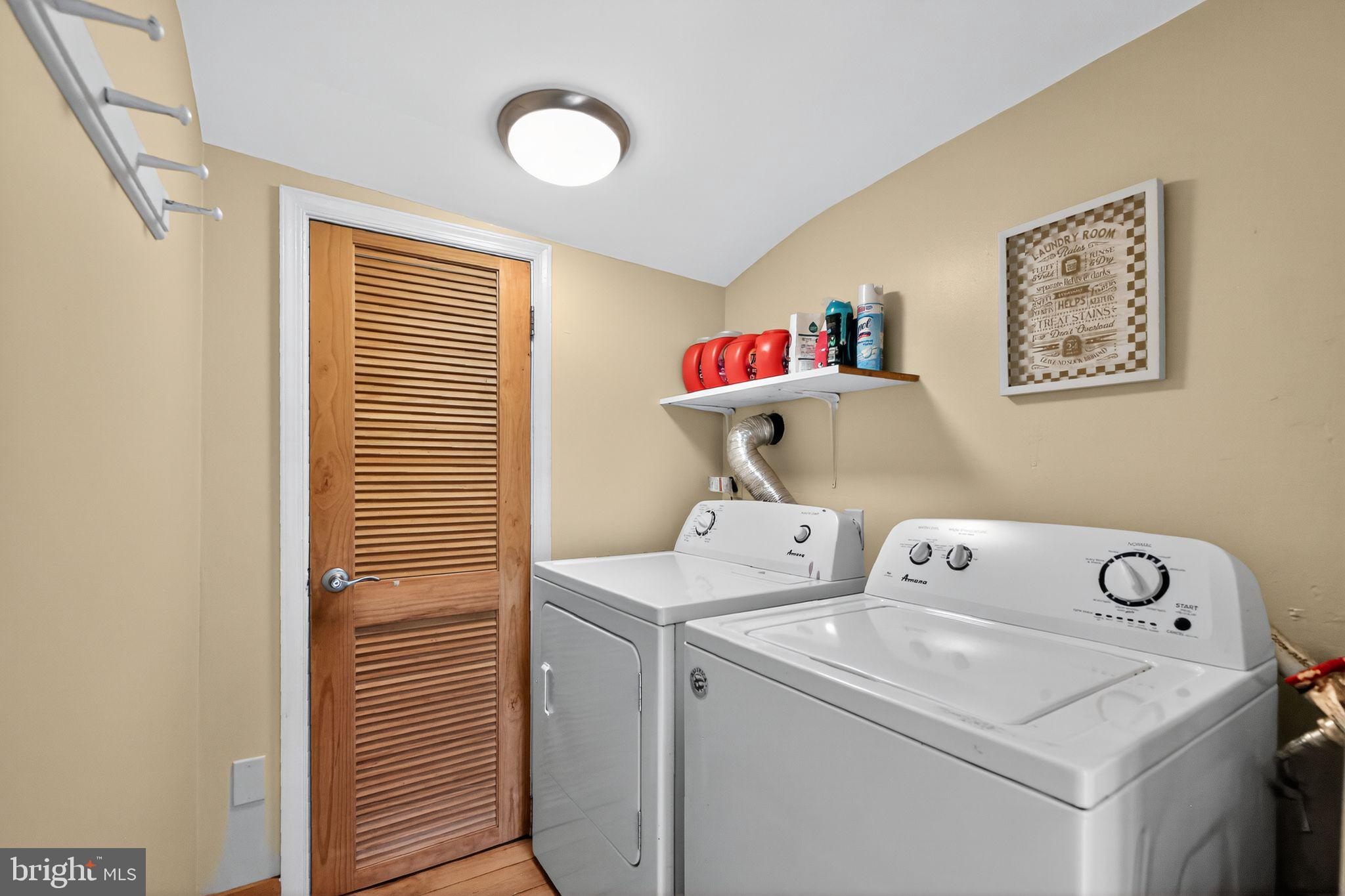 1115 Bridgeboro Road Beverly, NJ 08010 - Photo 17 of 39 a utility room with dryer and washer