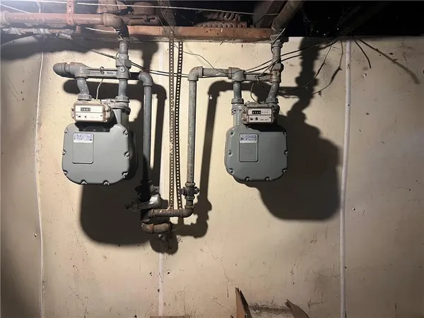 a view of a utility room with stuff