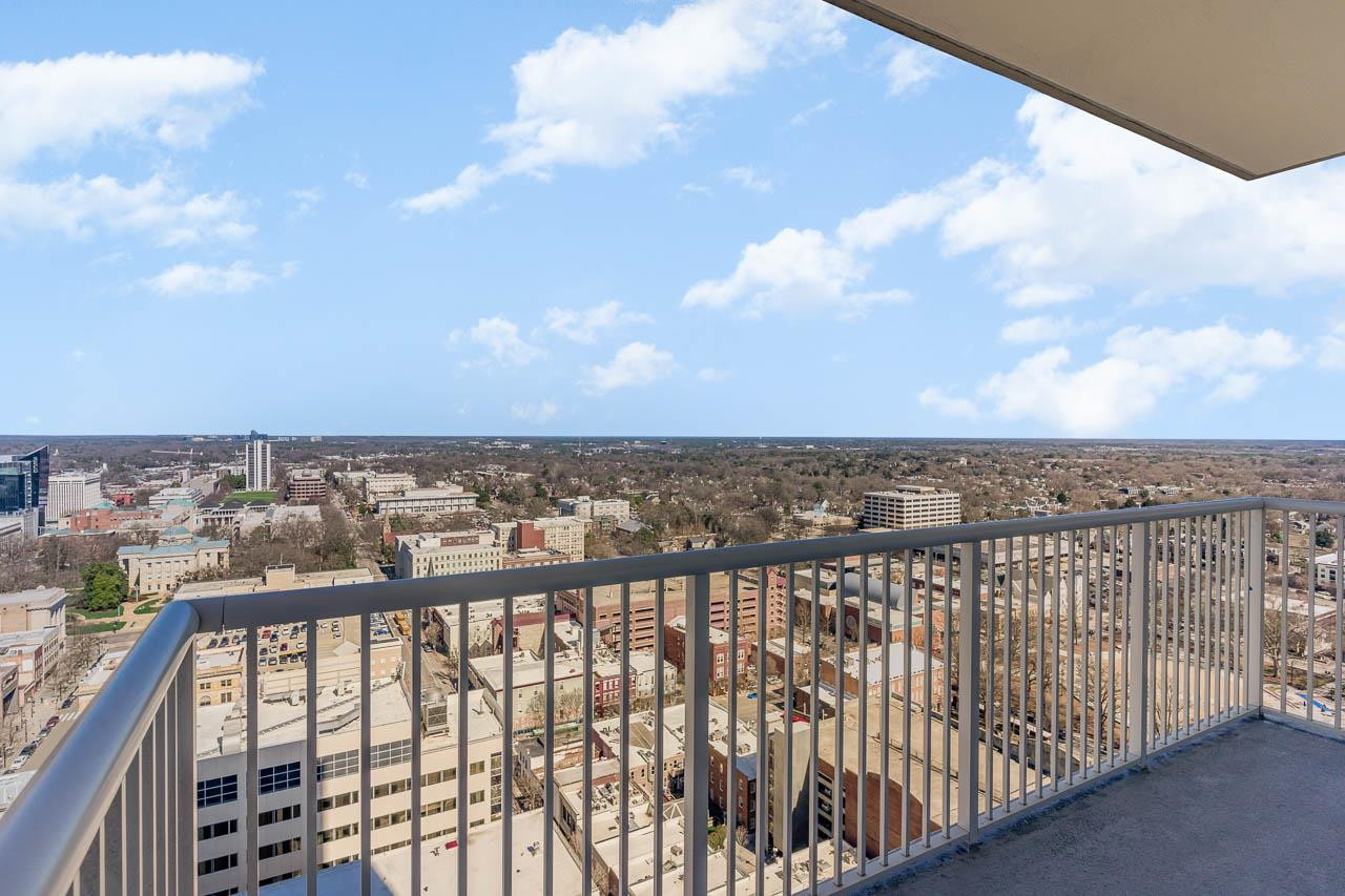 301 Fayetteville Street, Unit 2305 Raleigh, NC 27601 - Photo 8 of 23 a view of city with balcony