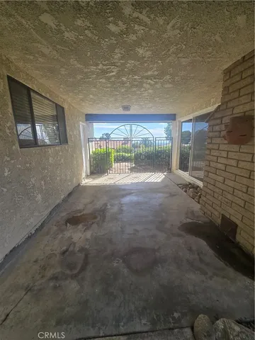 a view of water heater room