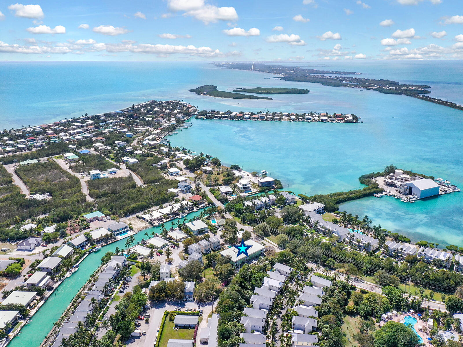 1129 Pebble Beach Lane, Unit 11 Marathon, FL 33050 - Photo 28 of 36 an aerial view of a city