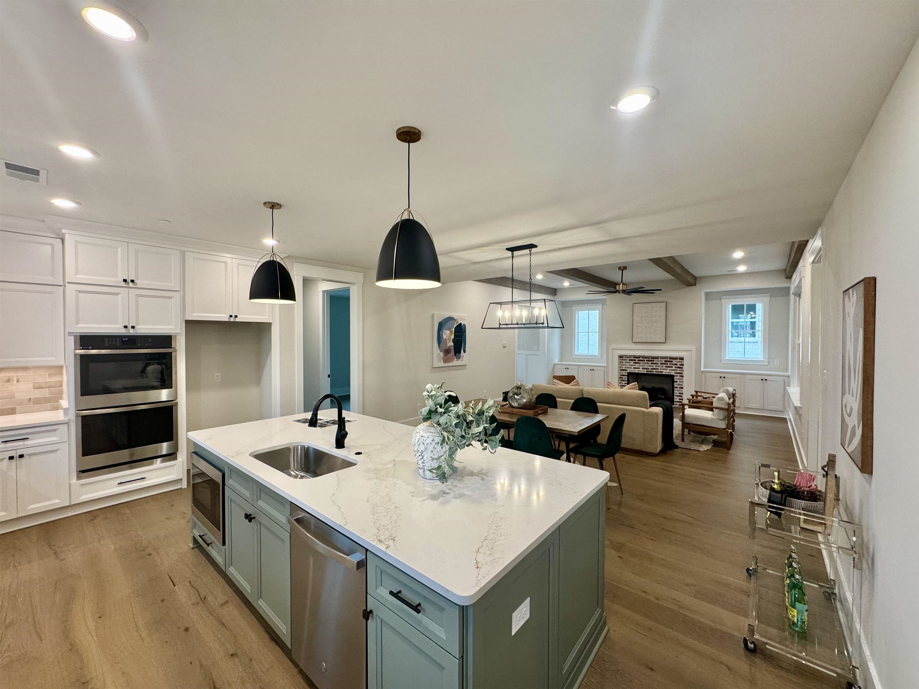 20 Rambling Rex Trail Piperton, TN 38017 - Photo 12 of 31 a kitchen with counter top space and stainless steel appliances