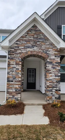 a front view of house