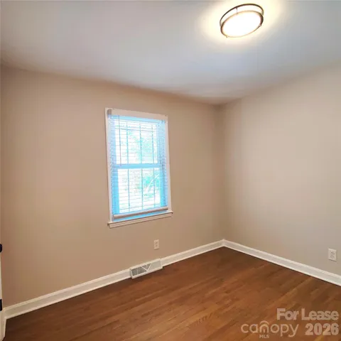 a close up view of racks on the wall