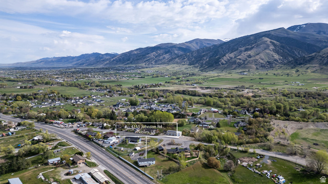 4155 Johnson Road Nibley, UT 84321 - Photo 66 of 71 Drone / aerial view of a mountainous background