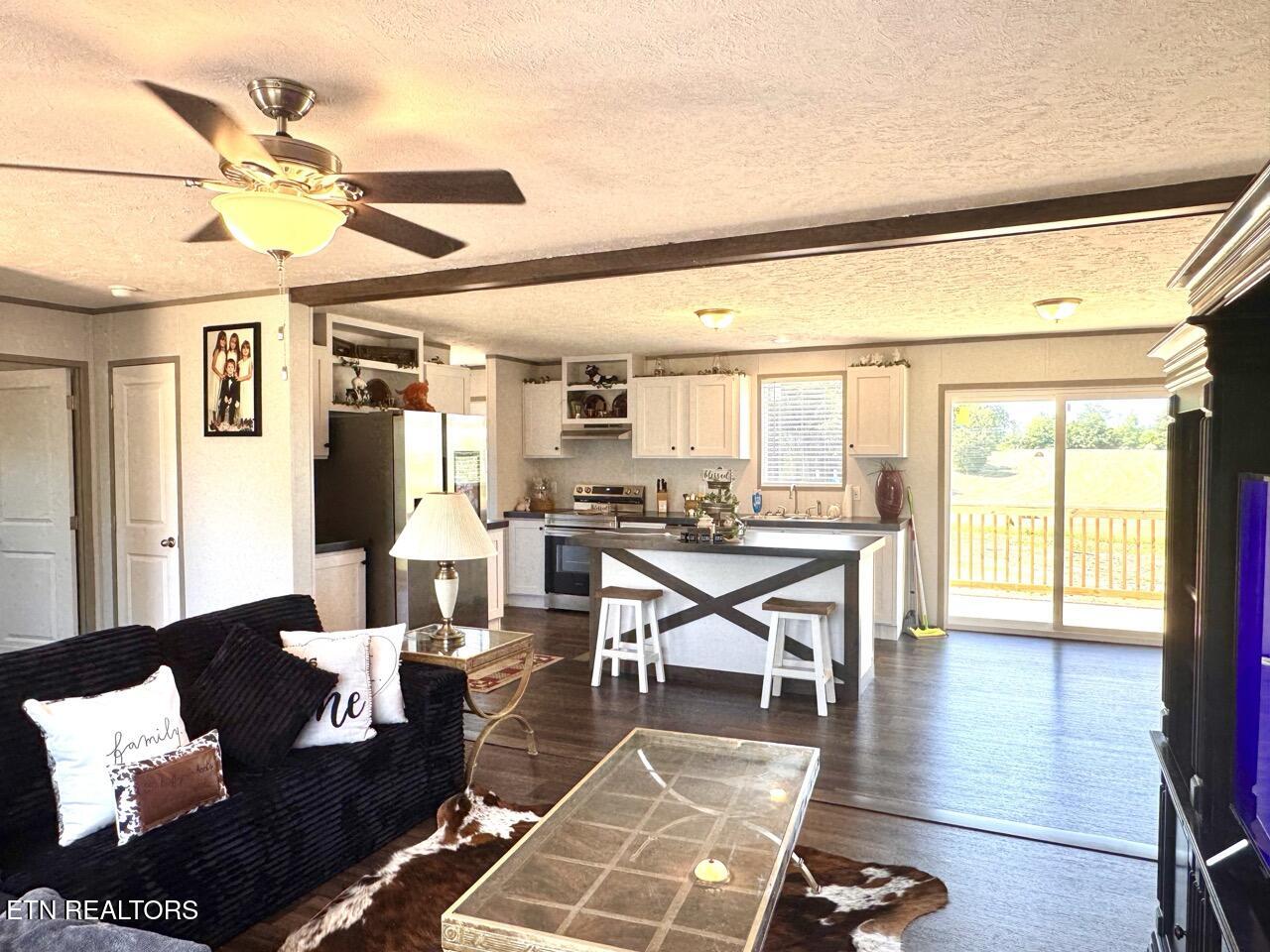 620 Pates Hill Road Mosheim, TN 37818 - Photo 8 of 51 Living room/Kitchen view