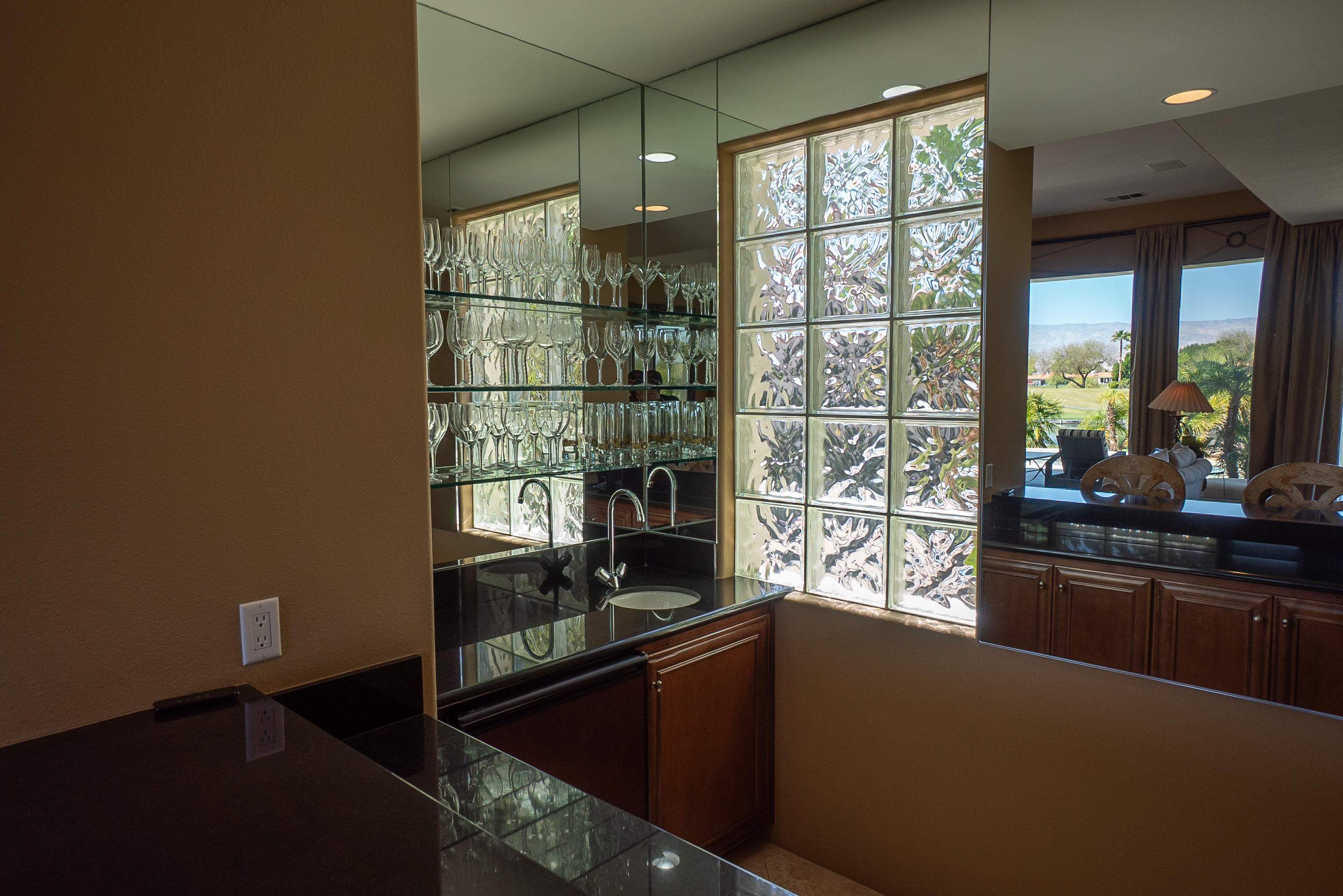 144 Loch Lomond Road Rancho Mirage, CA 92270 - Photo 14 of 28 a kitchen with a large window