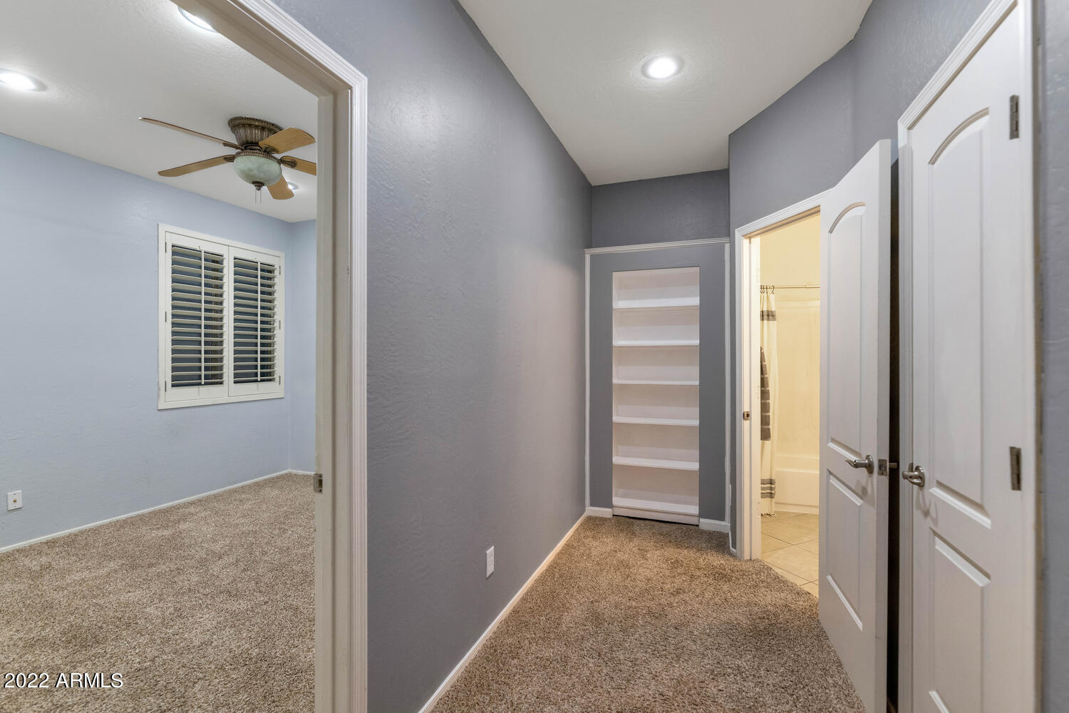 3756 East Del Rio Street Gilbert, AZ 85295 - Photo 23 of 41 Basement hall bookcase