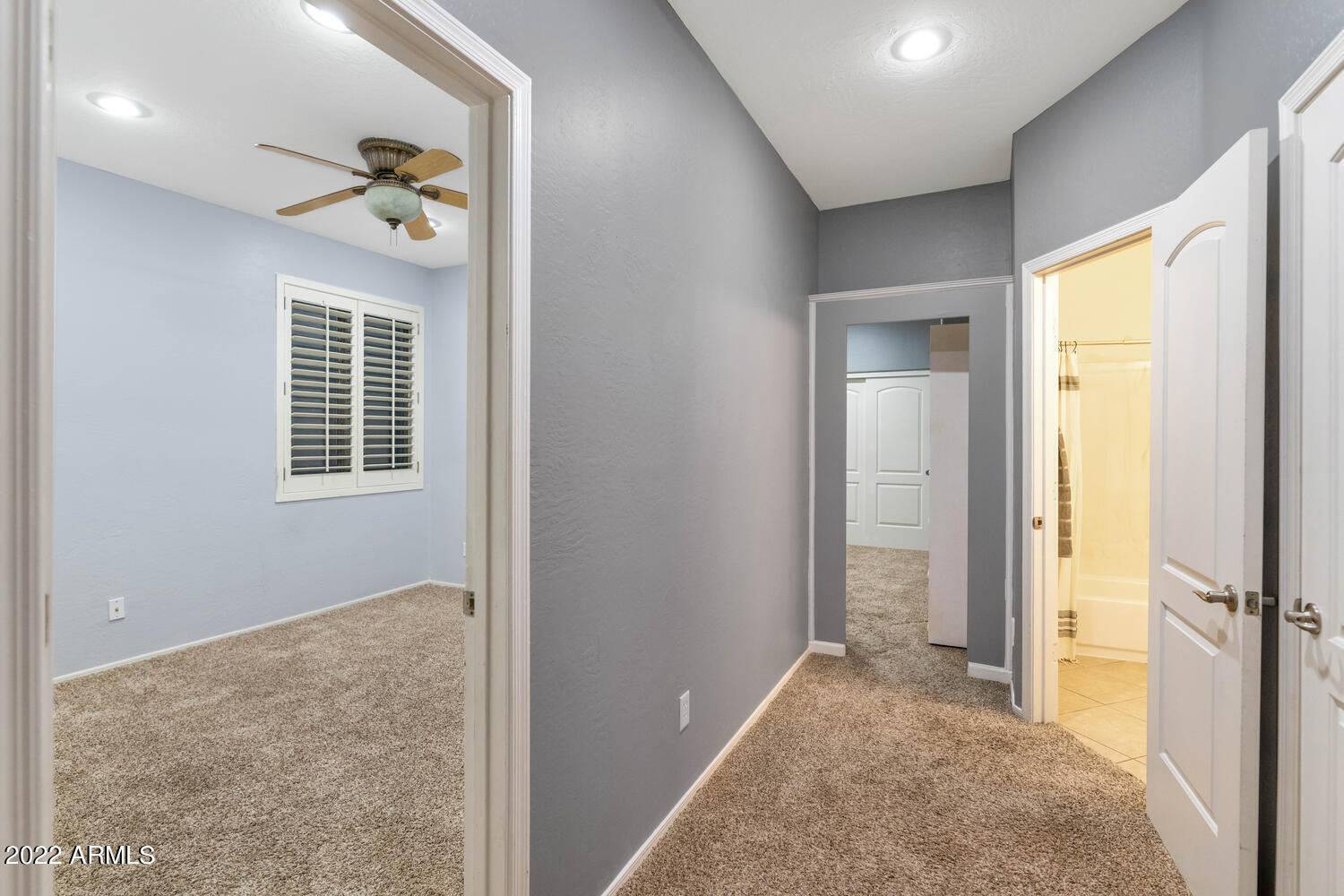 3756 East Del Rio Street Gilbert, AZ 85295 - Photo 24 of 41 Basement hall to bedroom